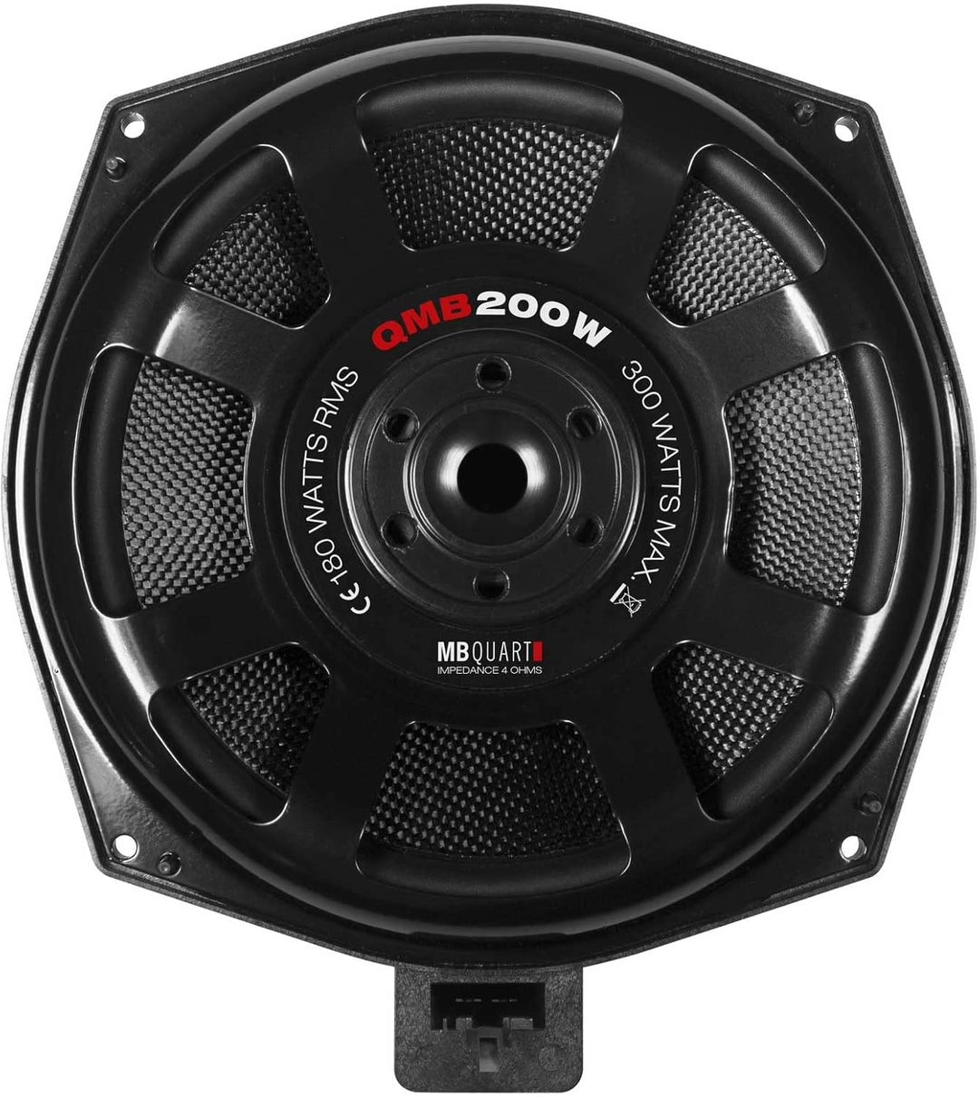MB Quart QMB200W - 20 cm Passiv Subwoofer mit 300 Watt (RMS: 180 Watt) für BMW E/F/G