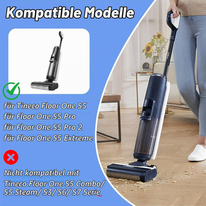Zubehör für Tineco Floor One S5 / S5 Pro / S5 Pro 2 / S5 Extreme Nass und Trockensauger, Ersatzteile