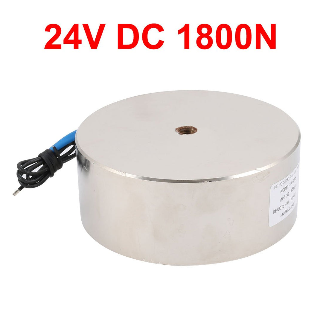 sourcing map 24VDC 1800N 3,74LB1696g Elektrischer Hebemagnet Elektromagnet Solenoid Halten