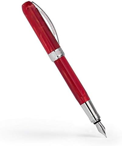 Visconti Rembrandt Füllfederhalter, Federstärke F, Rot, Rot