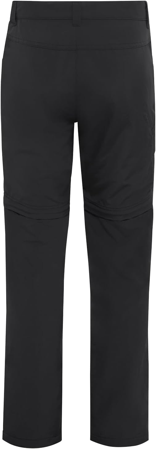 Jack Wolfskin Unisex Kinder Safari Zip Off Pants K Outdoorhose 92 Schwarz, 92 Schwarz