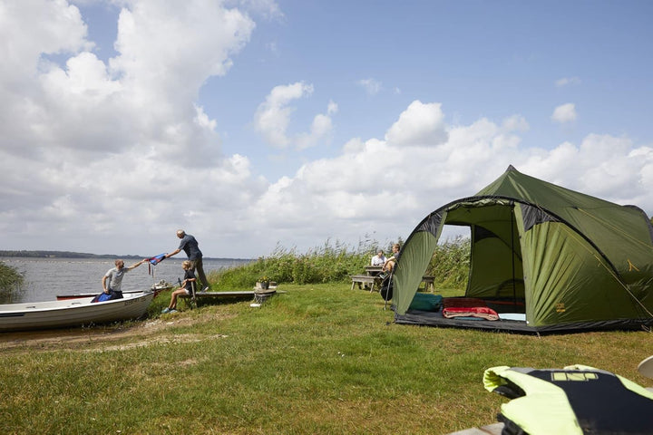 Grand Canyon Black KNOB 10 - Gruppenzelt im Tipi-Stil für 10 Personen | Familien-Zelt, Gruppen-Zelt,