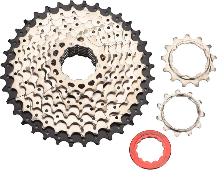 BESNIN Kassette für Mountainbike 9 Fach 11-32T/11-36T/11-40T/11-42TKassette 9 Fach Fahrrad-freilauf,