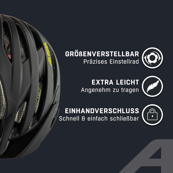 ALPINA PARANA - Leichter, Individuell Anpassbarer Touren Fahrradhelm Mit Fliegennetz Für Erwachsene