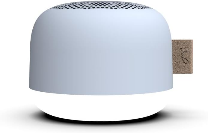KREAFUNK Alight, magnetischer Bluetooth Lautsprecher mit Licht, Cloudy Blue, cloudy blue