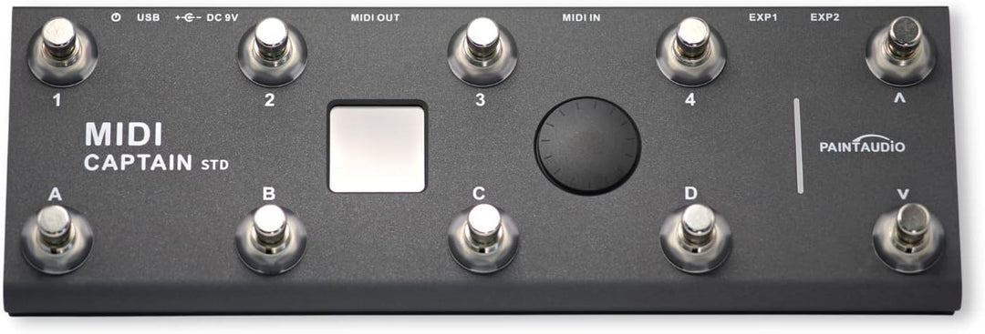 PAINTAUDIO MIDI Captain Foot Controller Multi-Effekt-Tastaturen, Synthesizer, USB-MIDI-Musik-Softwar