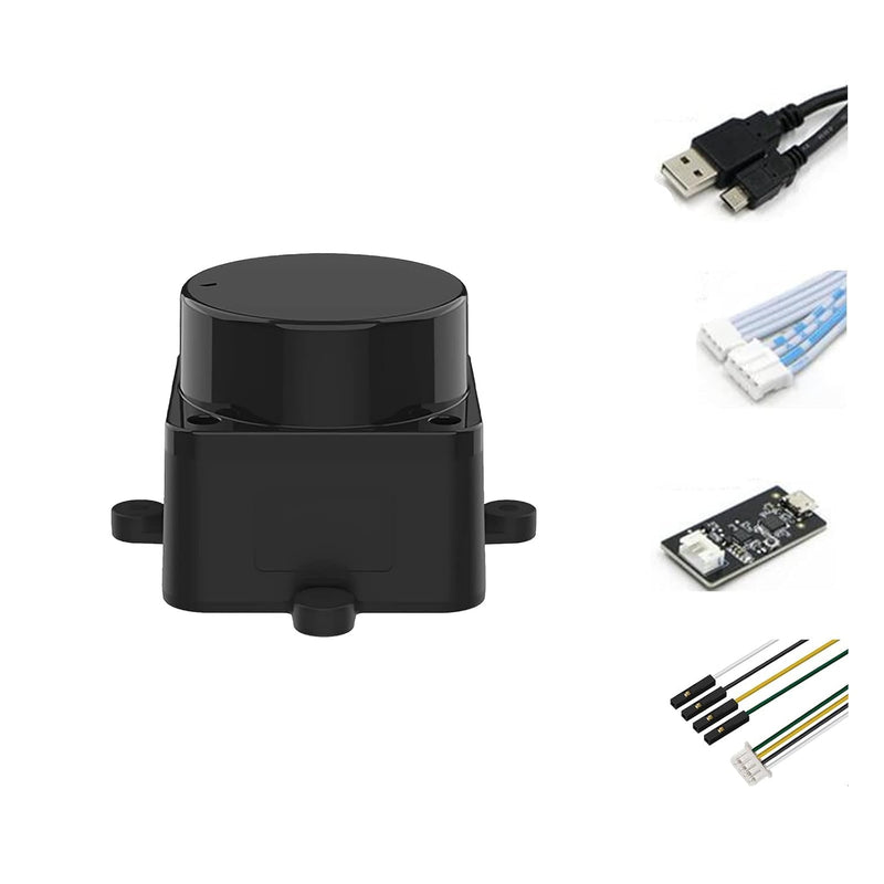 youyeetoo FHL-LD19 Lidar Sensor - 12Meter (39ft) 360° Ranging - Walnut Size, 30K lux Resistant - Pro