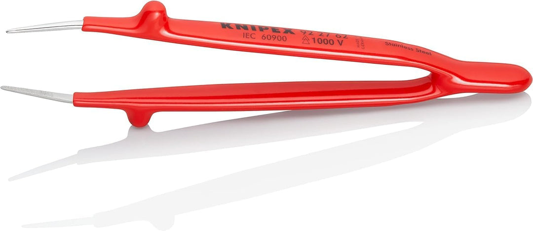 KNIPEX Universalpinzette isoliert auf SB-Karte tauchisoliert 150 mm, 92 27 62