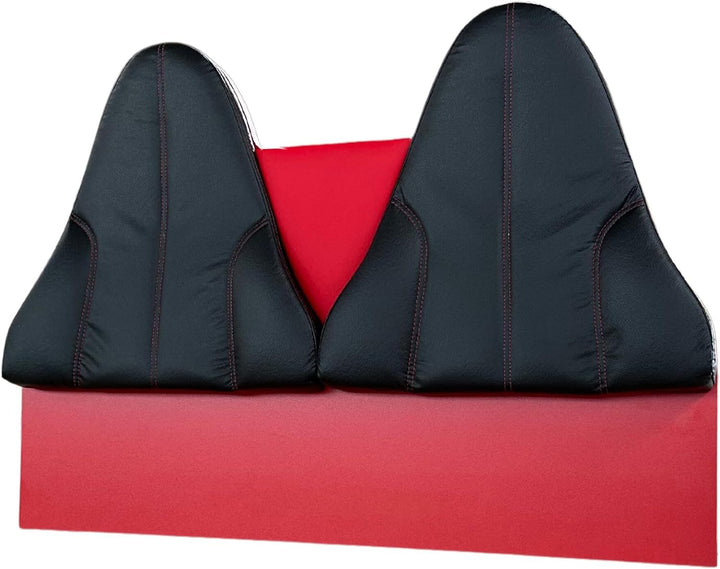 Sportsitze für Autobett Rio Premium Schwarz Rot