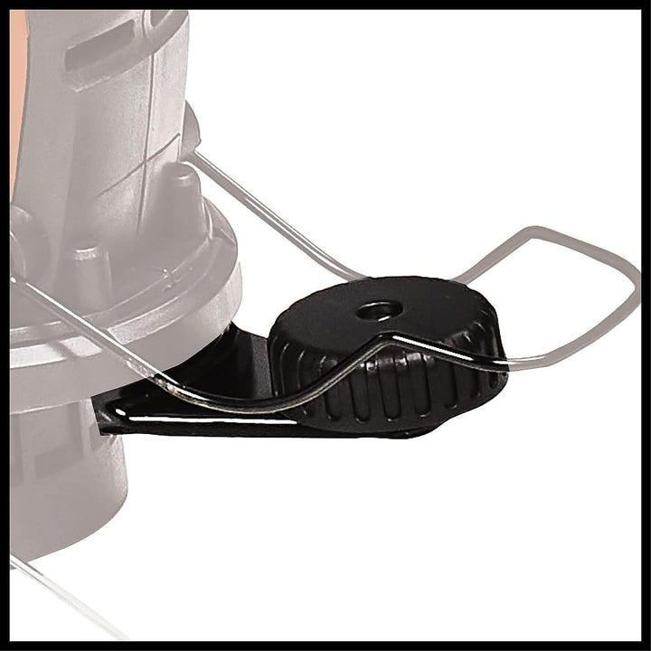 Einhell Elektro Rasentrimmer GC-ET 4530 Set (Motorkopf 4-fach neigbar &amp; 180° drehbar; Alu-Führungsho