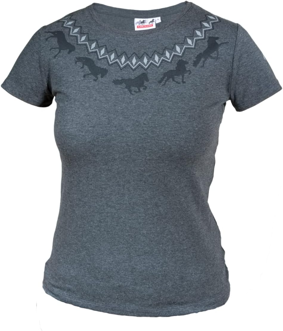 Karlslund Gæðingur T-Shirt S Gray, S Gray