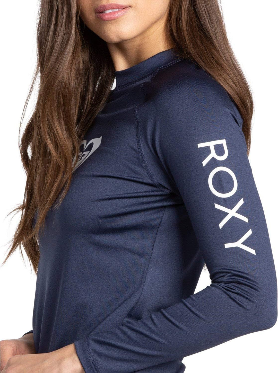 Roxy Damen Whole Hearted Ls Rx Rashguard (1er Pack) S Mood Indigo, S Mood Indigo