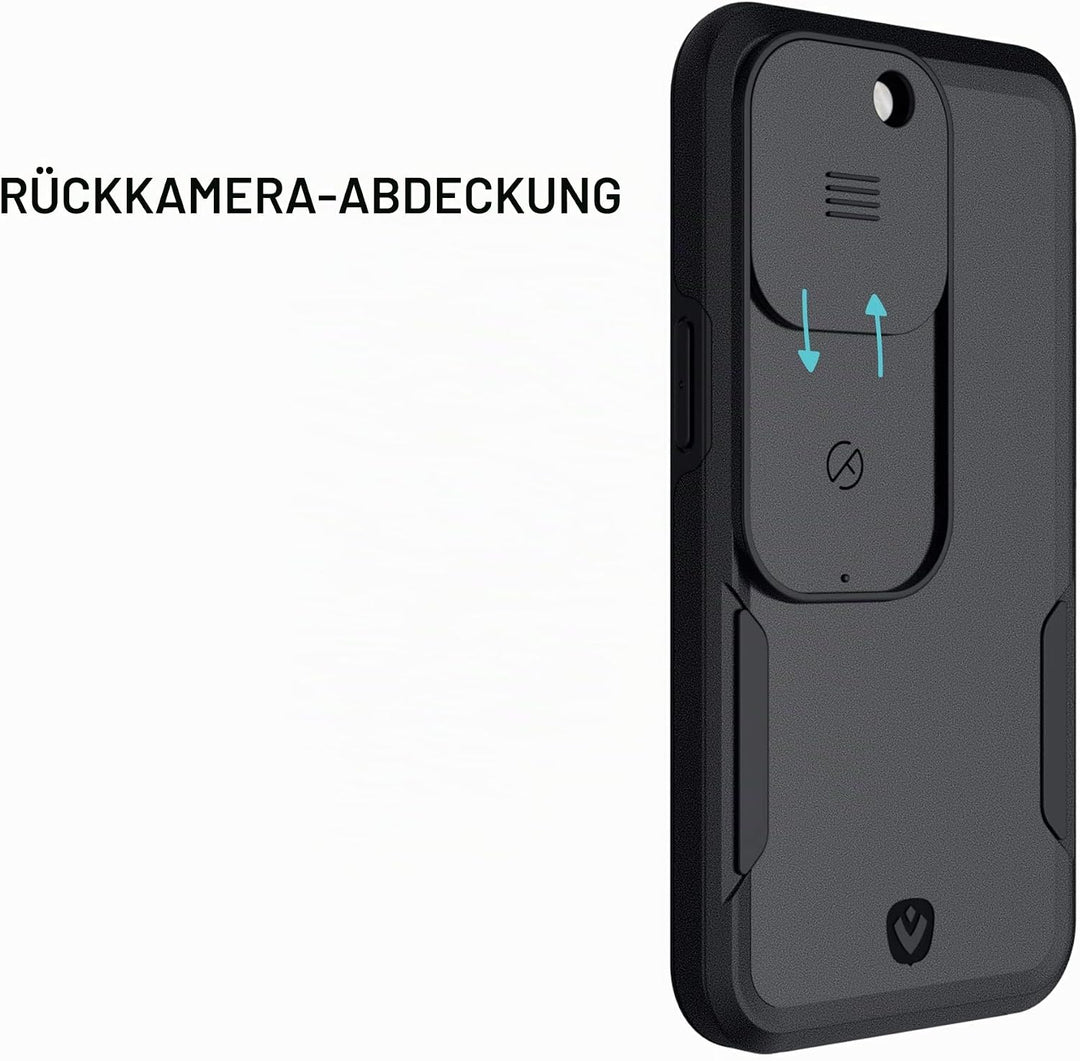 Spy-Fy iPhone 13 Pro Hülle mit Schiebekamera-Abdeckung Vorne und Hinten | Schütze Deine Privatsphäre