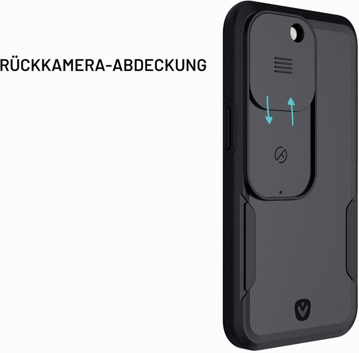 Spy-Fy iPhone 13 Pro Hülle mit Schiebekamera-Abdeckung Vorne und Hinten | Schütze Deine Privatsphäre