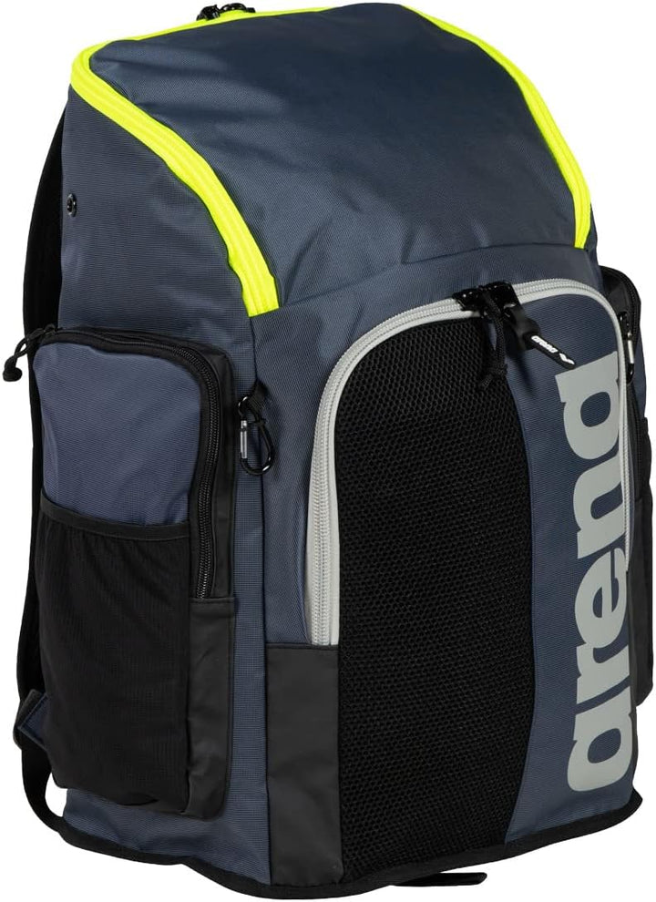arena Spiky III Schwimm Rucksack 45, Freizeit- und Sportrucksack aus Wasserabweisendem Material, Gep