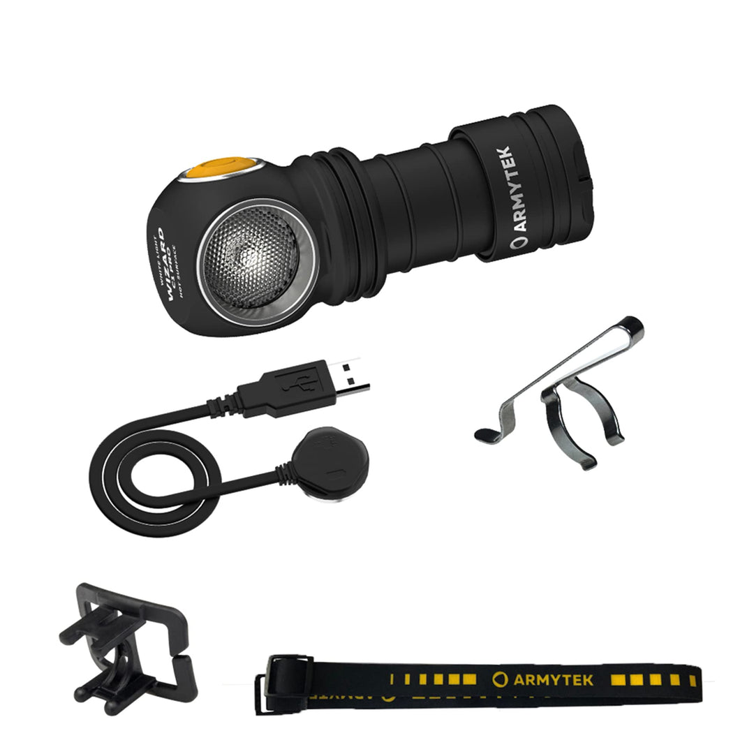 Armytek Neu Wizard C1 Pro Magnet Warmweiss 930 Lumen LED-Lampe USB Aufladbare