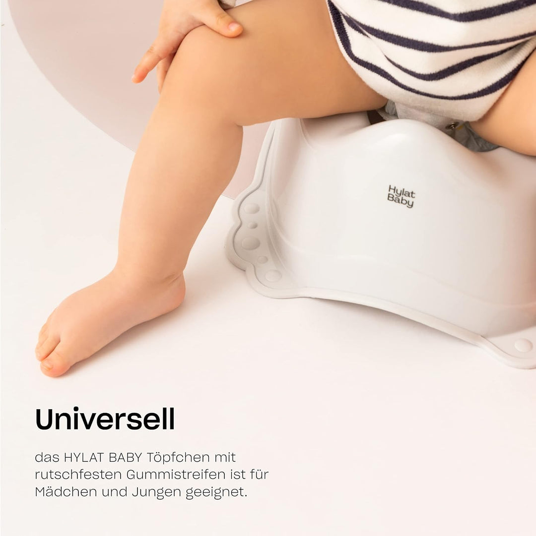Hylat Baby 3in1 Töpfchen-Set für Kinder - Toilettensitz, Tritthocker & Töpfchen - Kindertoilette für