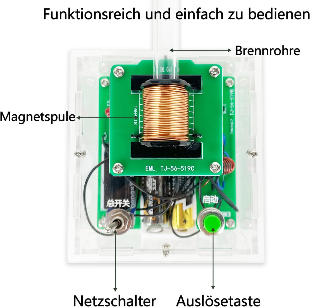 EIELE Elektromagnetischer Sender Elektronik bausatz löten bausatz DIY Kreatives Schiessspielset Elek