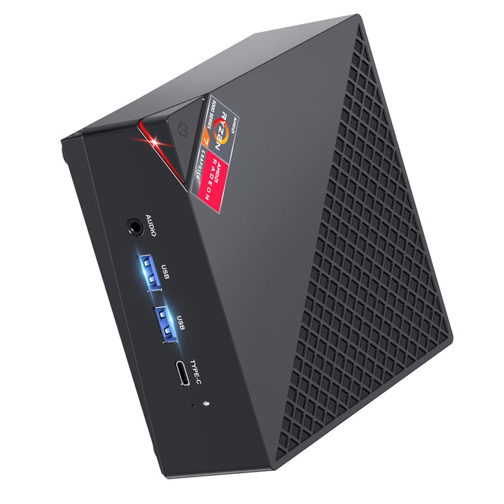 ACEMAGICIAN AM06 Pro Mini PC, AMD Ryzen 7 5700U (8C/16T, bis zu 4.3Ghz),32GB DDR4 512GB M.2 SSD Mini