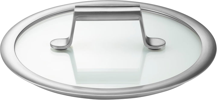 WMF Comfort Line Topfset Induktion 4-teilig, Induktions Töpfe Set, Kochtopf Set mit Glasdeckel, Crom