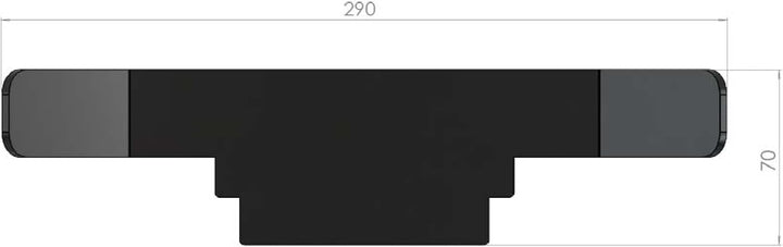 Kaminrost/Stehrost 290 x 70 x 4 mm passend für Justus ** Kaminöfen inkl. Modellübersicht - Ascherost