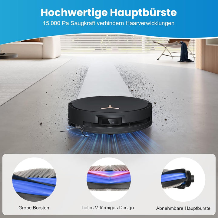 25 Stück Zubehörset für ECOVACS DEEBOT T50 Pro Omni / T50 Omni / T50 Pro Omni Gen2 Saugroboter, mit