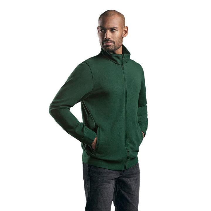 EXCD Sweatjacke Herren, Waldgrün, XL