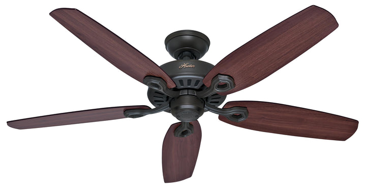 HUNTER DECKENVENTILATOR Builder Elite, 132 cm, Deckenventilator für den Innenbereich mit Zugschalter