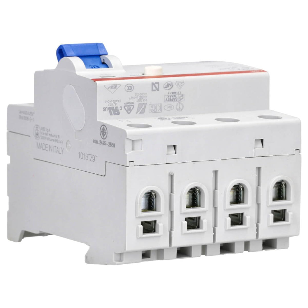 ABB F200 RCCB, 4-polig, 40A, 30mA Typ A CE 400V ac Single, Single