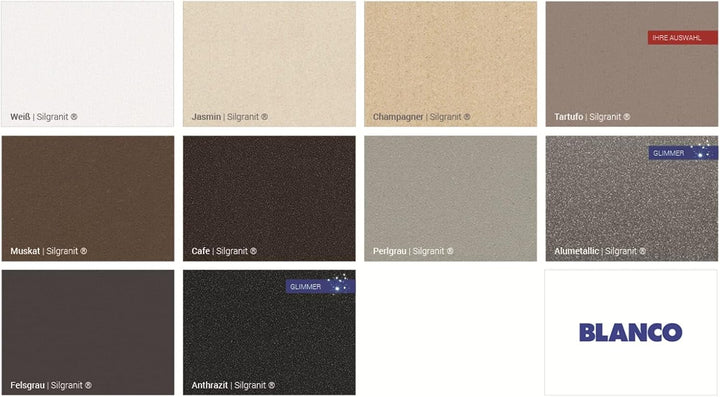 BLANCO AXIA III XL 6 S | SILGRANIT tartufo | Einbauart: Einbau von Oben | reversibel | mit Holzschne