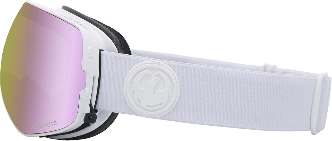 Dragon Damen Schneebrille X2S Whiteout (+Bonus Lens) Goggle, Whiteout