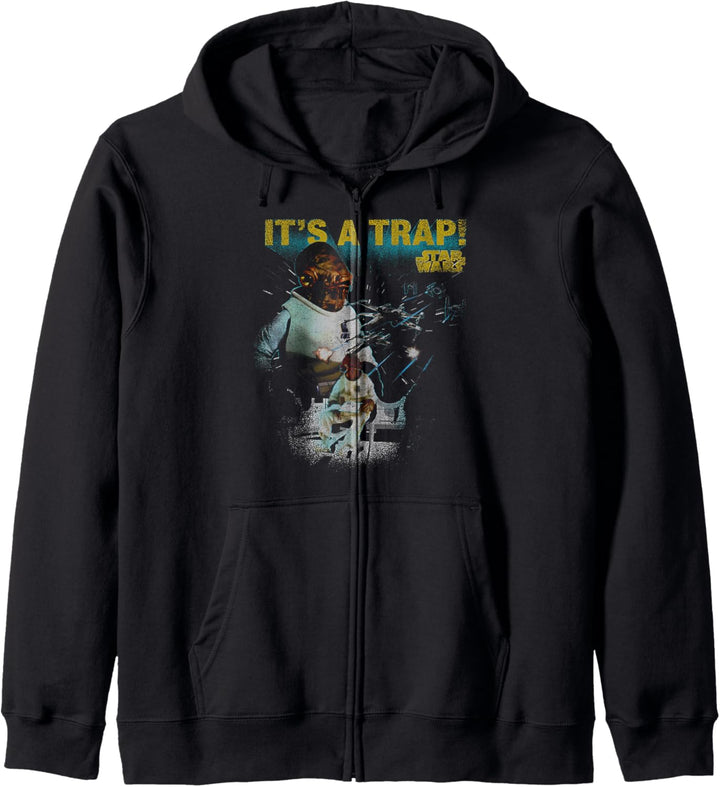 Star Wars Admiral Ackbar It's A Trap Kapuzenjacke