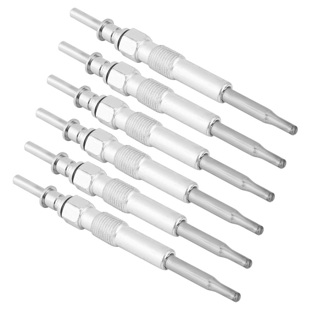 Suuonee Gl¨¹hkerzen, Metall Gl¨¹hkerzen für 3 5 6 7 Serie X3 X5 X6 30 d 35 35d(6 sold), 6 sold