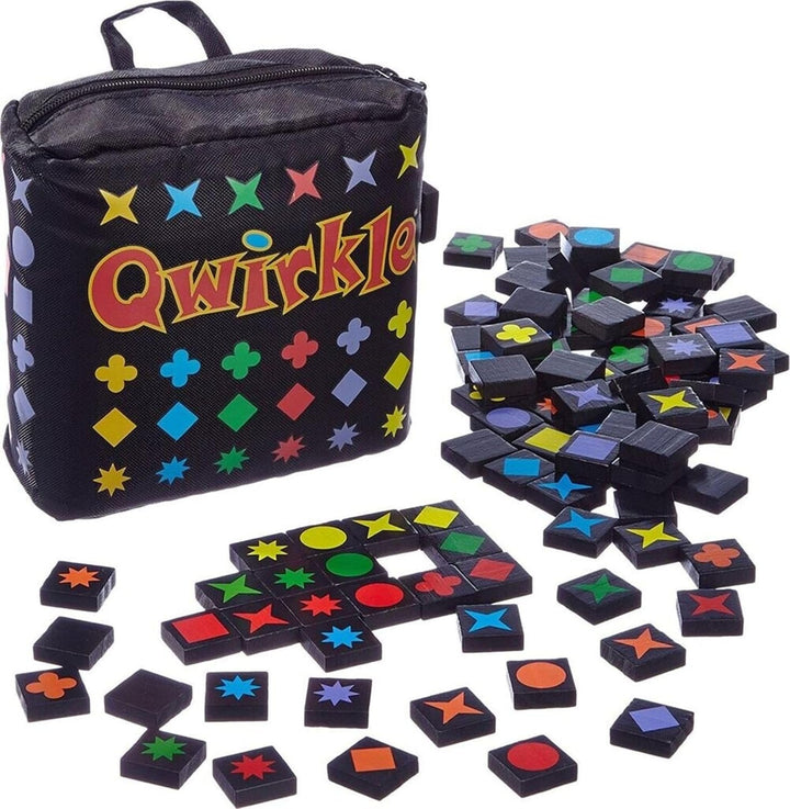 Schmidt Spiele 49270 Qwirkle Travel, Spiel des Jahres 2011 als Reisespiel Single, Single