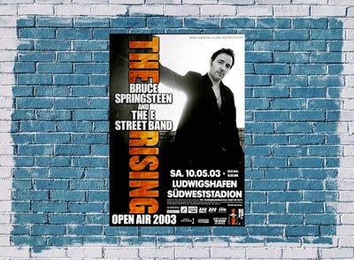 Bruce Springsteen - Open Air, Ludwigshafen 2003 » Konzertplakat/Premium Poster | Live Konzert Verans