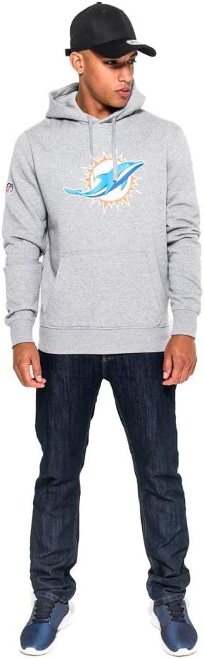 New Era Kapuzenpullover Football Miami Dolphins XS Grau, XS Grau