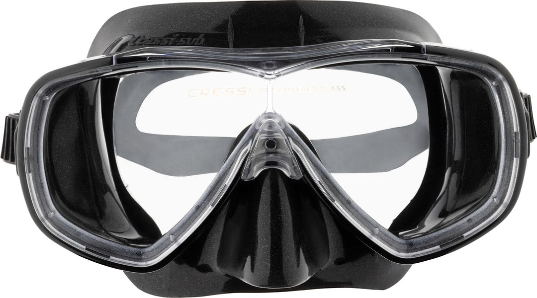 CRESSI Onda - Einzelmaske Onda oder Kombiset Maske Onda + Schnorchel Mexico zum Tauchen und Schnorch
