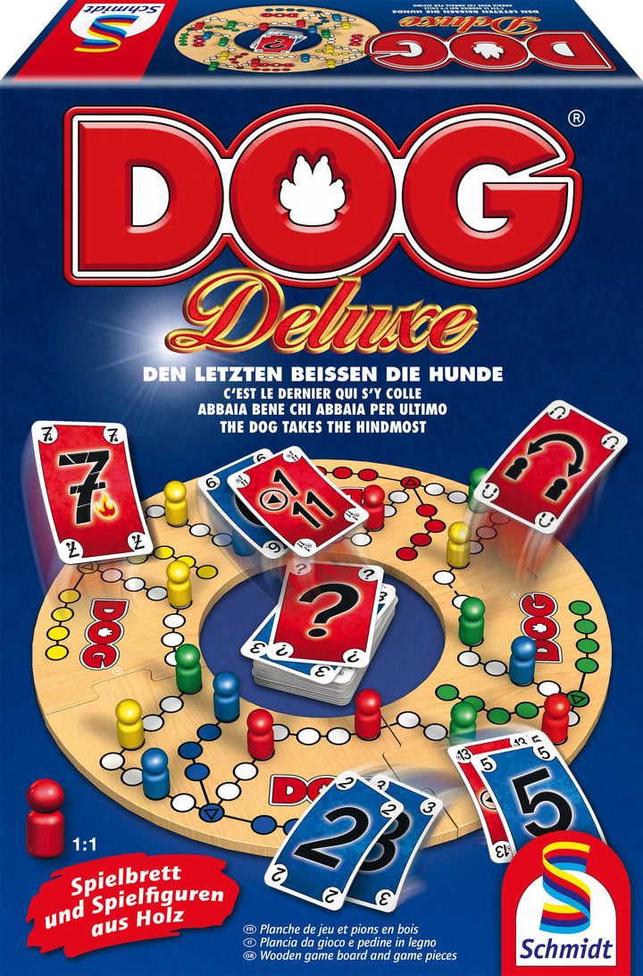 Schmidt Spiele 49274 Dog Deluxe, Familienspiel Single