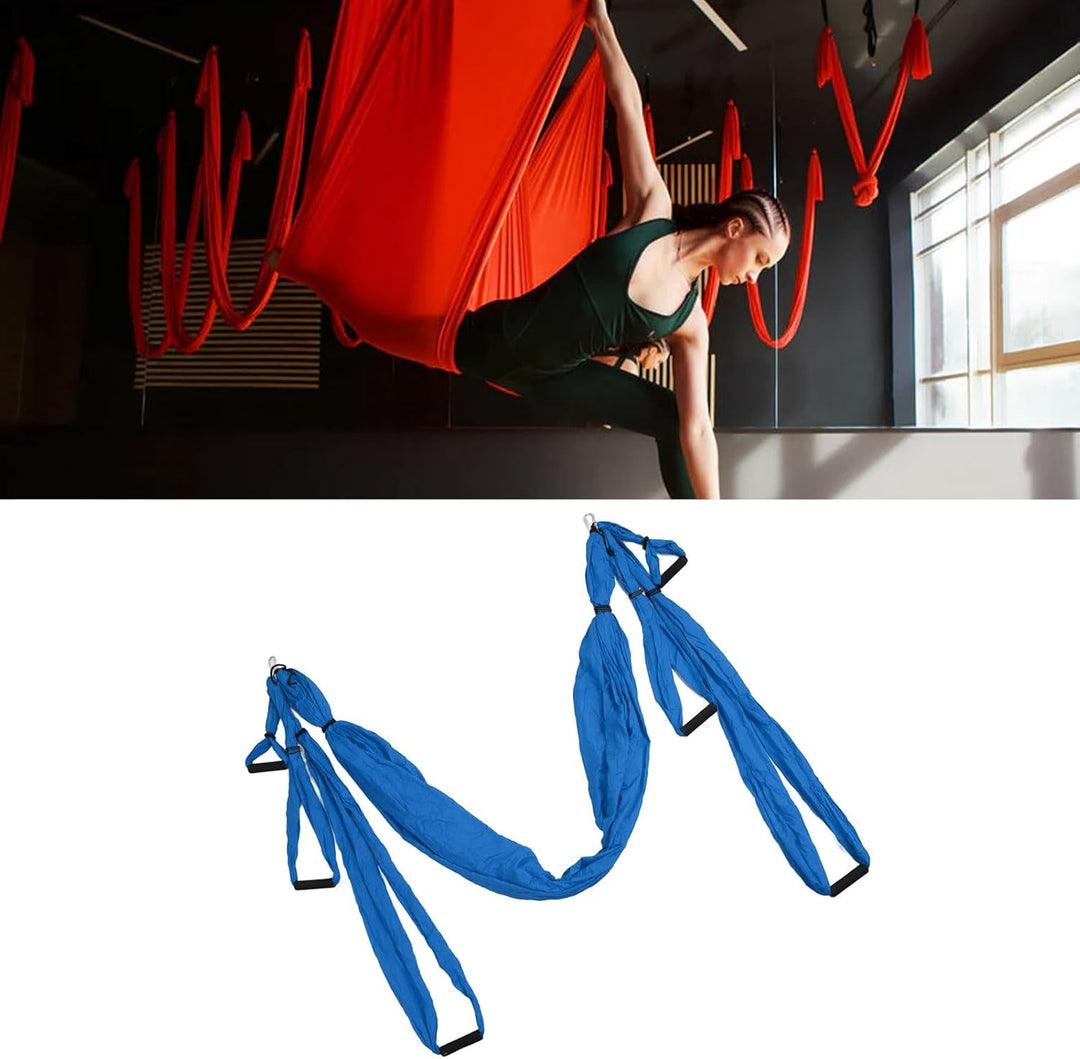 Yunir Aerial Yoga Schaukelset, Schaukelset für zu Hause Im Freien, Verstellbare Yoga-Hängematte aus