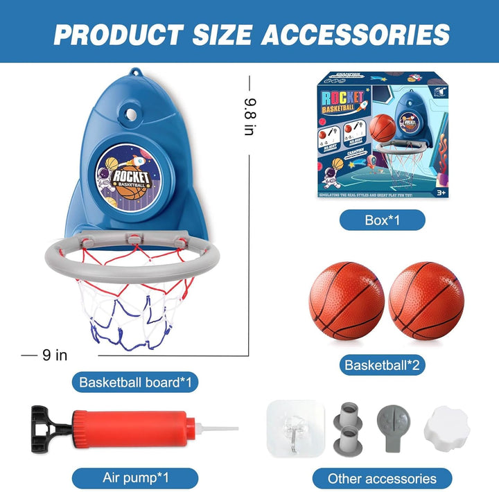 Aooess Mini Basketballkorb für Kinder Basketballkorb Indoor Basketball Korb Basketball Kinder Set fü