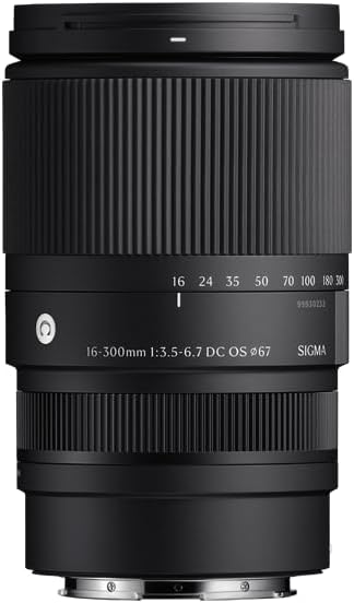 Sigma Objektiv 16-300 mm F3.5-6.7 DC OS Canon RF Mount High Magnification Zoom Standard APS-C Cantem