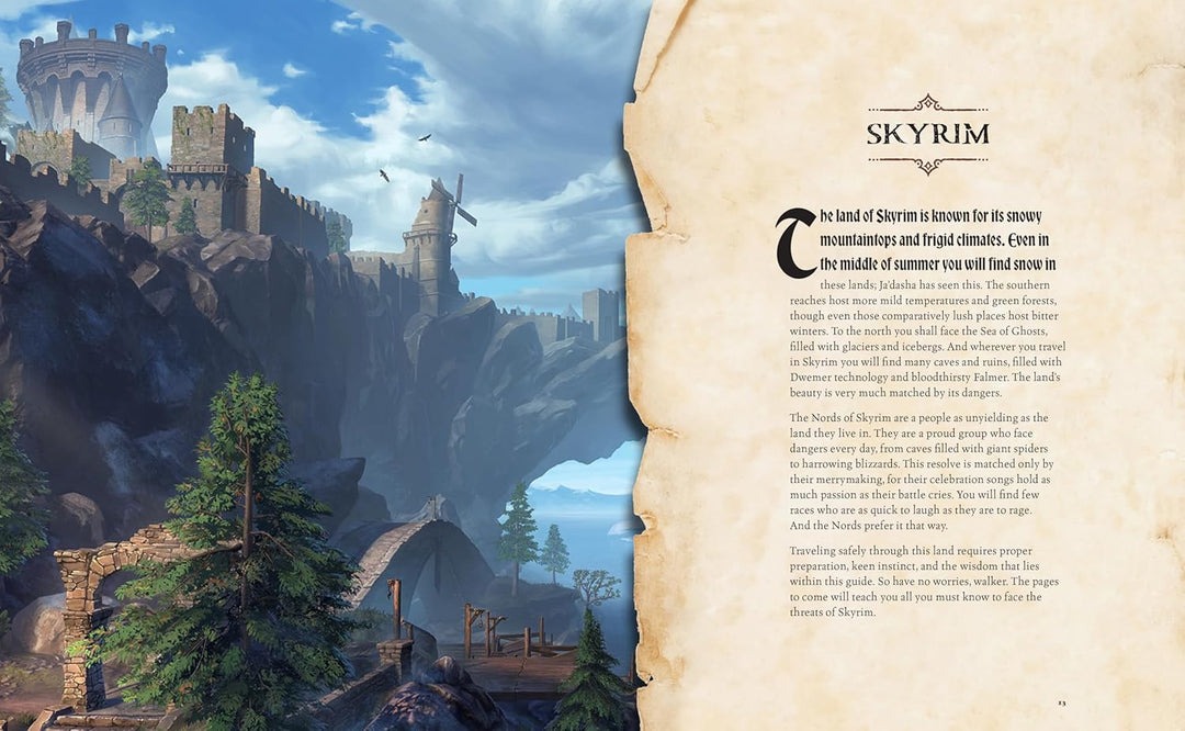 The Elder Scrolls: The Official Survival Guide to Tamriel, Gebundenes Buch