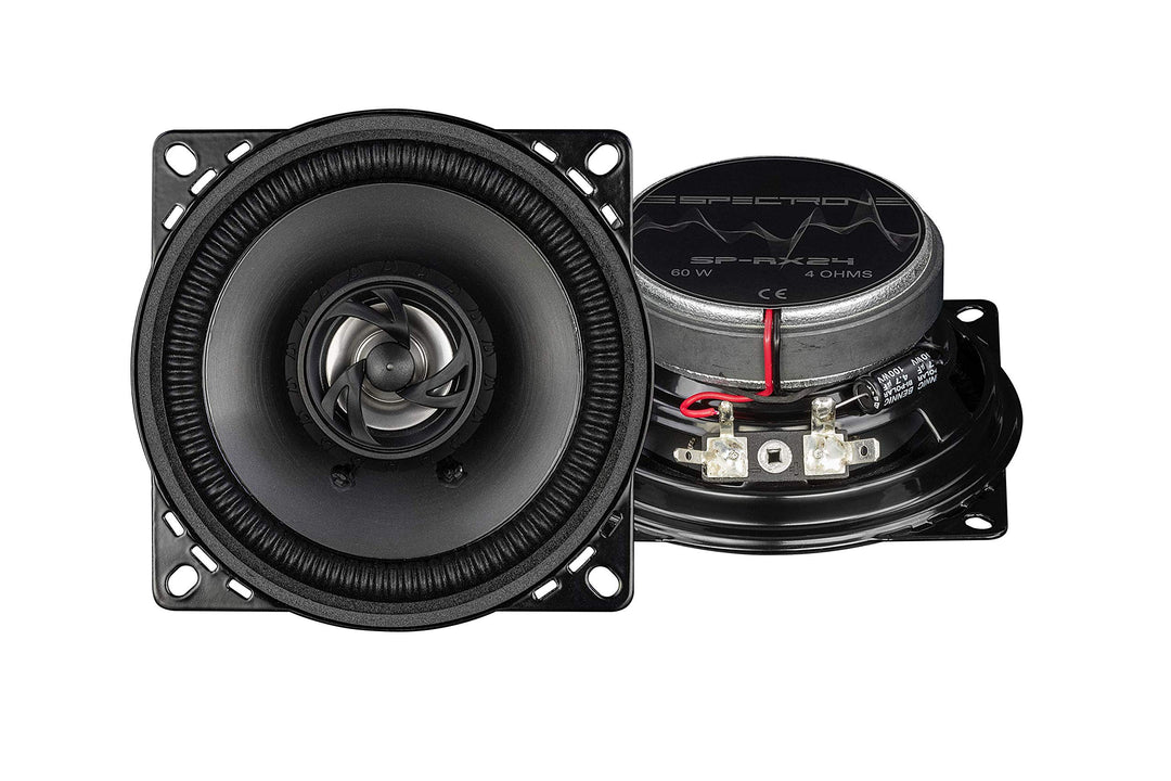 SPECTRON SP-RX24: Klangstarker 10 cm Lautsprecher für Autos und Reisemobile, 2-Wege Koaxial System,