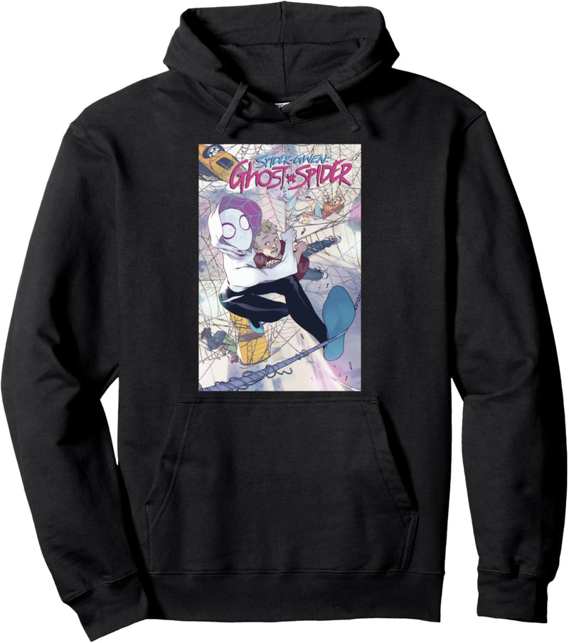 Marvel Spider-Gwen Ghost-Spider Comic Cover Pullover Hoodie