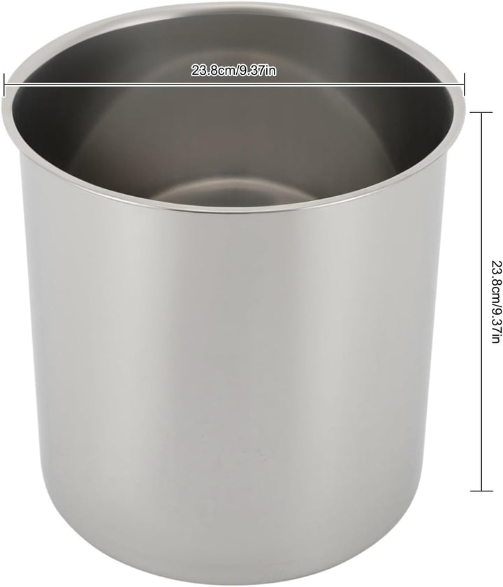 SuppenwäRmer Elektrisch 10l,SpeisenwäRmer Mit Klappdeckel,Suppentopf Suppenkesse 400w,35-80°C,Warmha