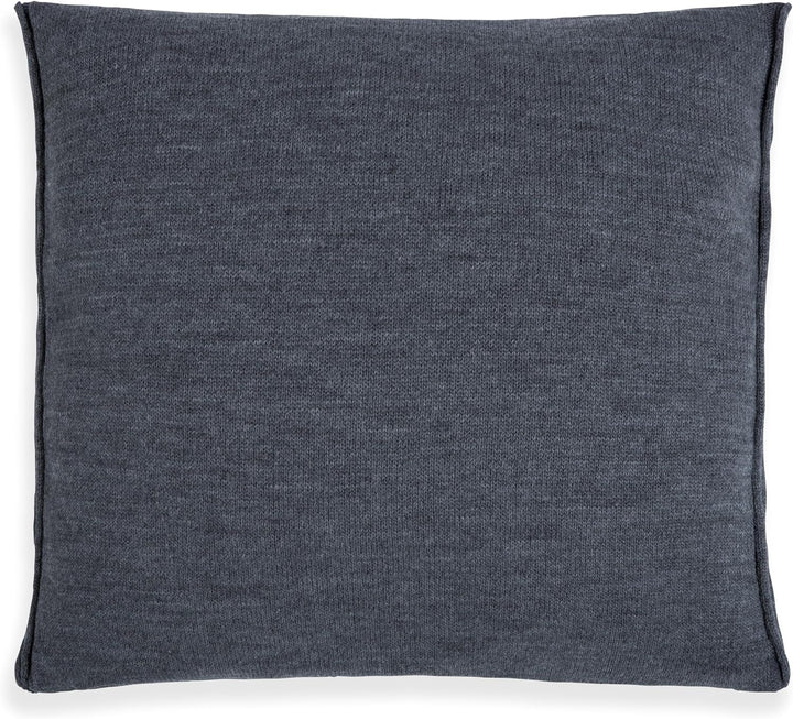 KNIT FACTORY - Noa Kissen - Anthrazit - 50x50 cm 50x50 cm Anthrazit, 50x50 cm Anthrazit