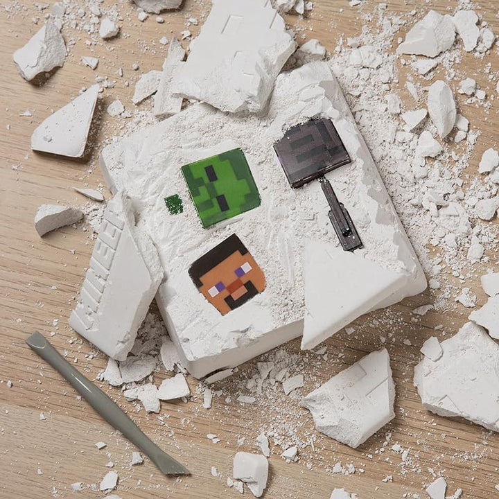 Paladone Minecraft Offiziell Lizenziertes Ausgrabungs-Set für Kinder, Gamer-Dekor und Geschenk für J