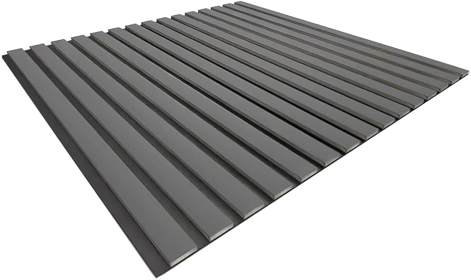 Dekorative Wandpaneele mit Filz und MDF Leisten – 60x60 cm - Nachhallreduzierend & Flexibel – 3 mm F