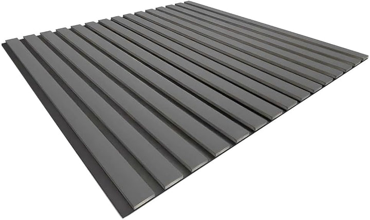 Dekorative Wandpaneele mit Filz und MDF Leisten – 60x60 cm - Nachhallreduzierend & Flexibel – 3 mm F