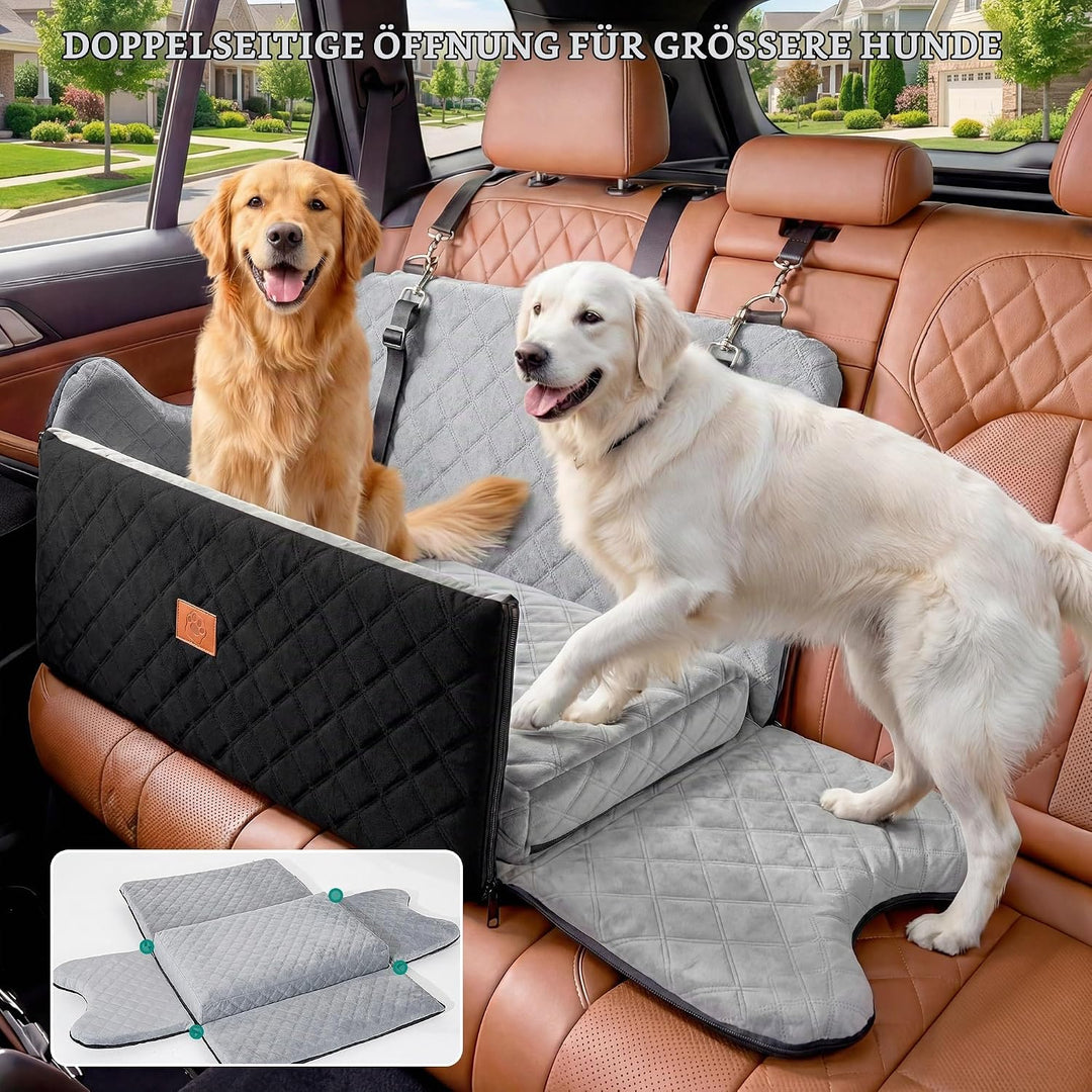 YITAHOME Hundesitz für grosse und mittelgrosse Hunde,Reisebettb Haustiere mit Memory Schaumstoff unt
